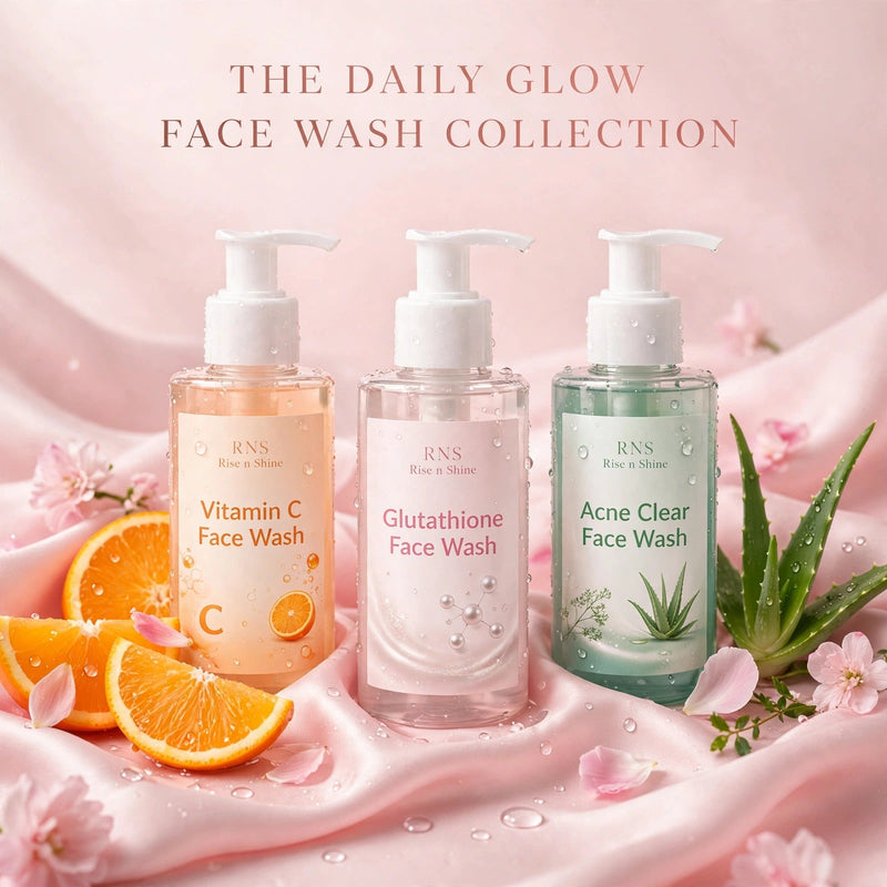 RNS Rise n Shine Daily Glow Face Wash Collection