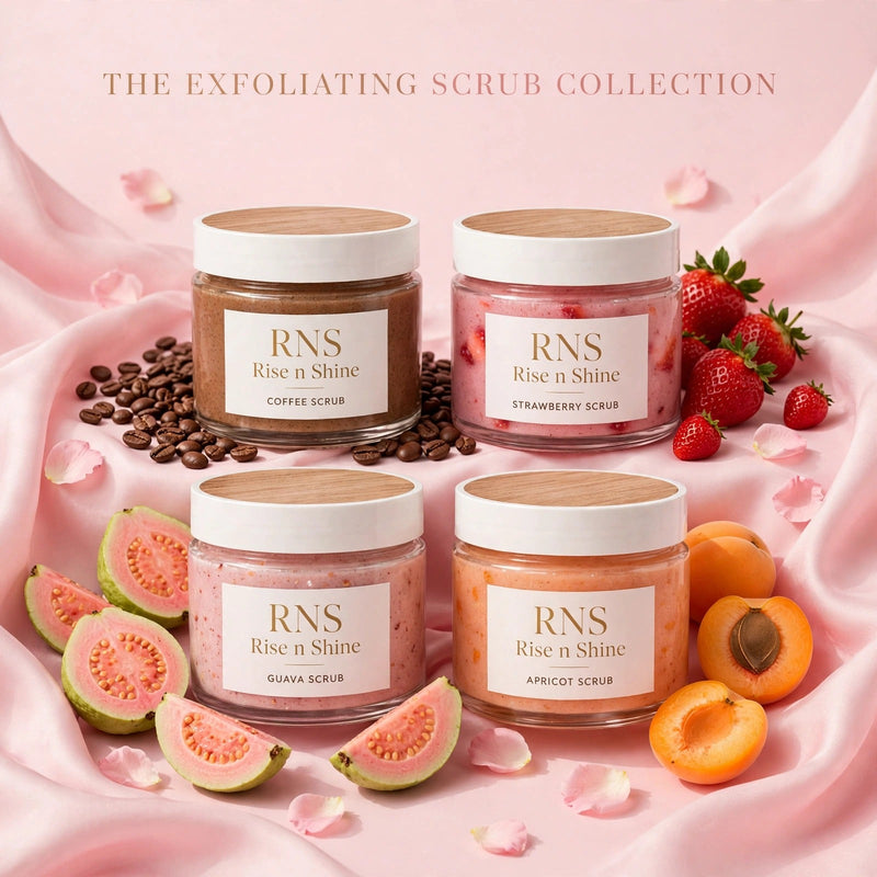 RNS Rise n Shine Exfoliating Scrub Collection