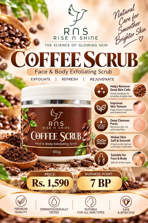RNS Rise n Shine Coffee Scrub
