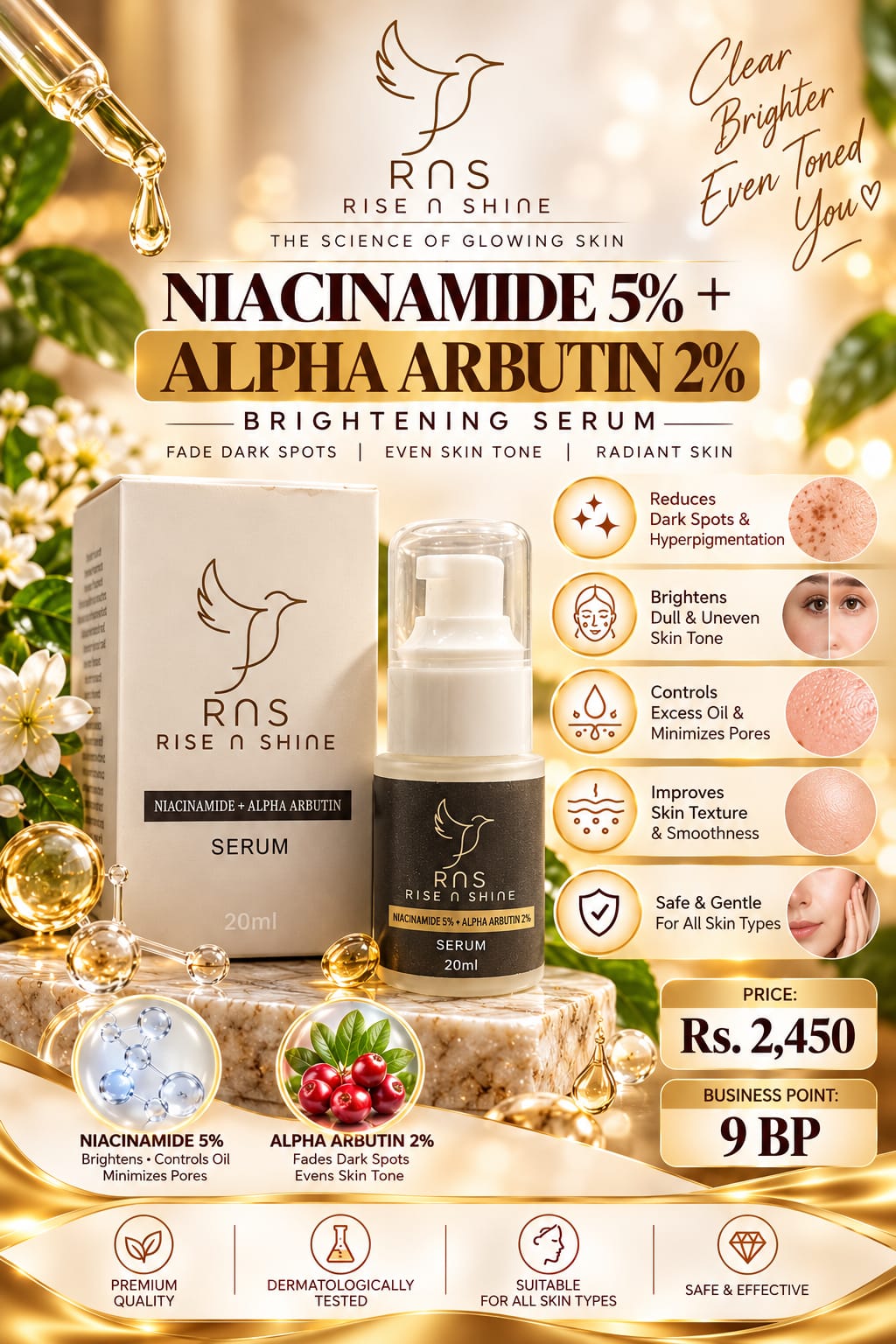 RNS Rise n Shine Niacinamide Serum
