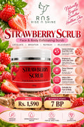 RNS Rise n Shine Strawberry Scrub